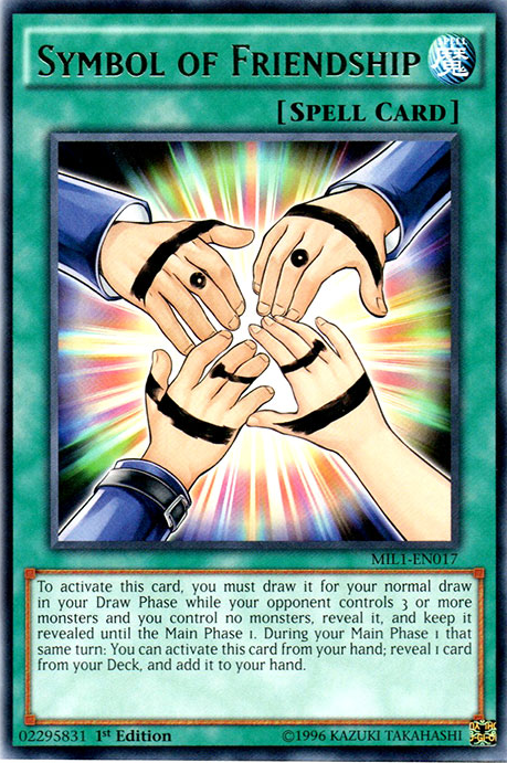 Symbol of Friendship [MIL1-EN017] Rare | The CG Realm