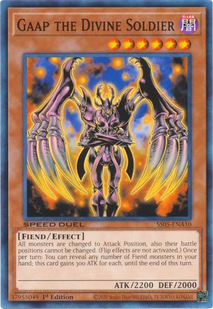 Gaap the Divine Soldier [SS05-ENA10] Common | The CG Realm