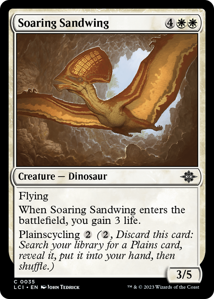 Soaring Sandwing [The Lost Caverns of Ixalan] | The CG Realm