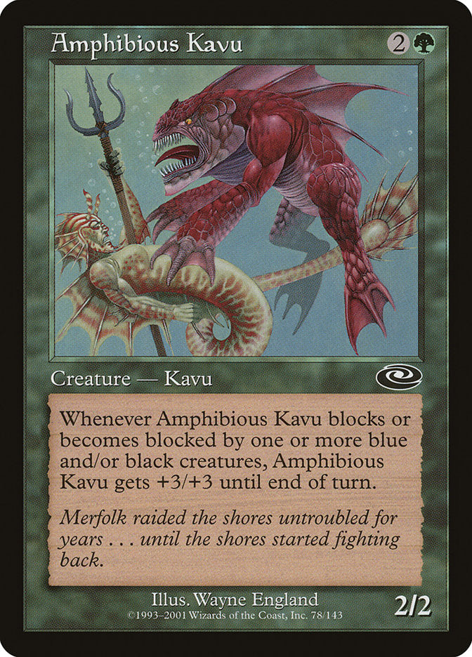 Amphibious Kavu [Planeshift] | The CG Realm