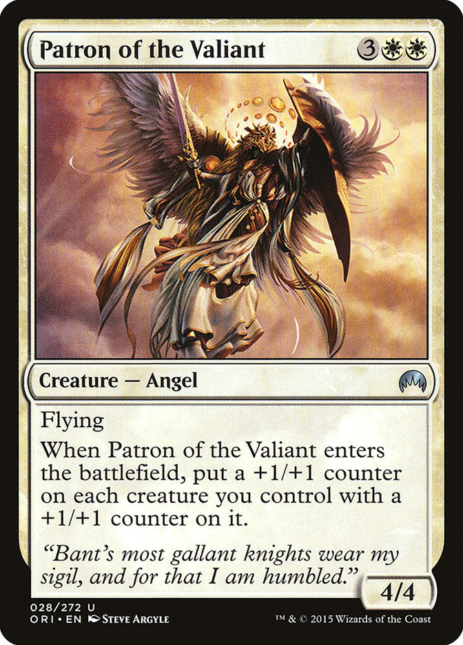 Patron of the Valiant [Magic Origins] | The CG Realm