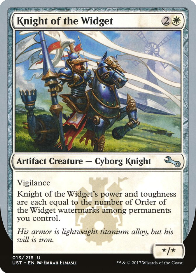 Knight of the Widget [Unstable] | The CG Realm