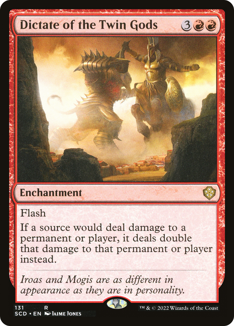 Dictate of the Twin Gods [Starter Commander Decks] | The CG Realm