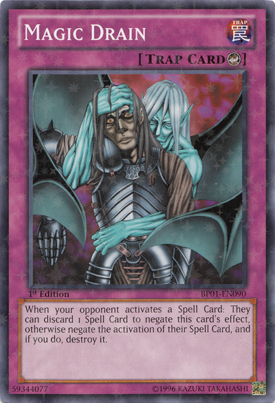 Magic Drain [BP01-EN090] Starfoil Rare | The CG Realm