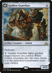 Golden Guardian // Gold-Forge Garrison [Rivals of Ixalan] | The CG Realm