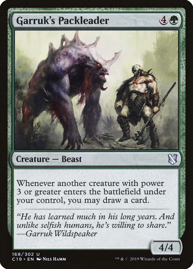 Garruk's Packleader [Commander 2019] | The CG Realm