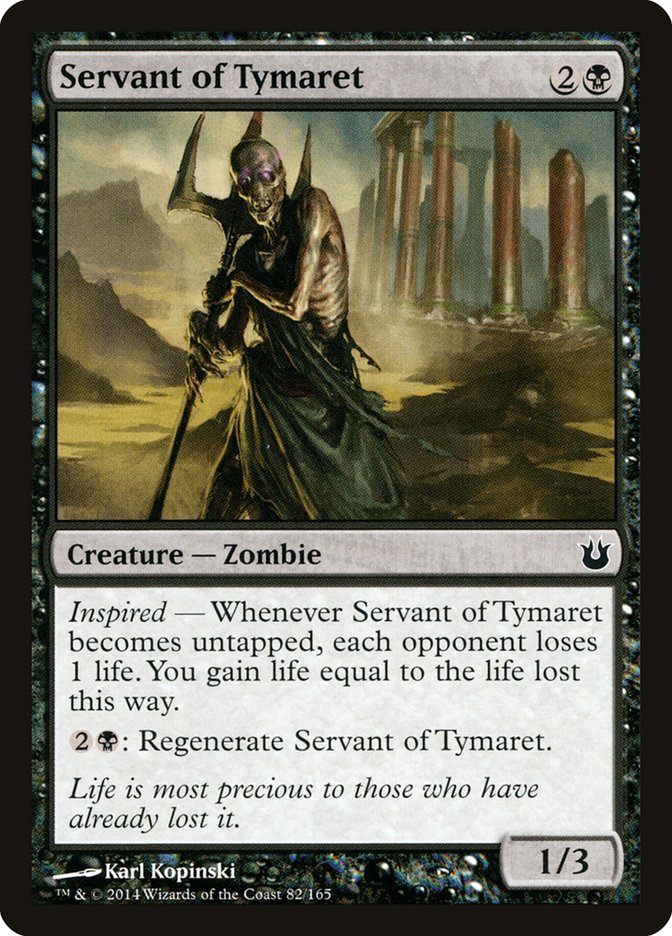 Servant of Tymaret [Born of the Gods] | The CG Realm