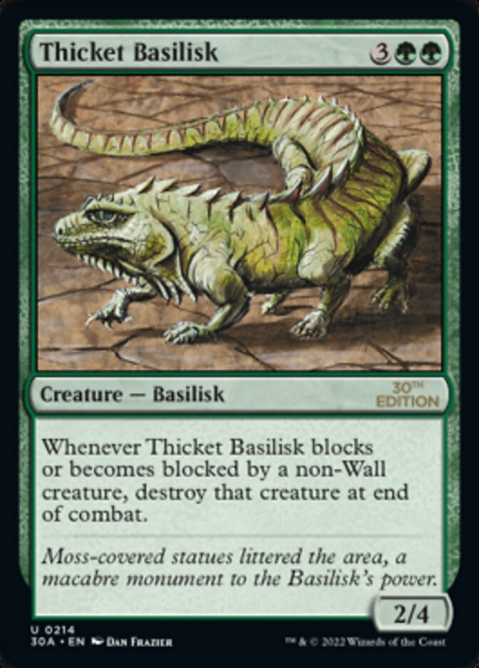 Thicket Basilisk [30th Anniversary Edition] | The CG Realm