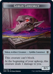 Satyr // Goblin Construct Double-Sided Token [Challenger Decks 2021 Tokens] | The CG Realm