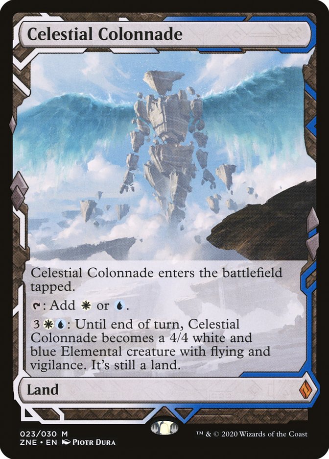 Celestial Colonnade (Expeditions) [Zendikar Rising Expeditions] | The CG Realm