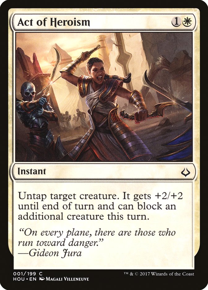 Act of Heroism [Hour of Devastation] | The CG Realm