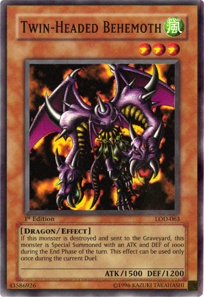 Twin-Headed Behemoth [LOD-063] Super Rare | The CG Realm