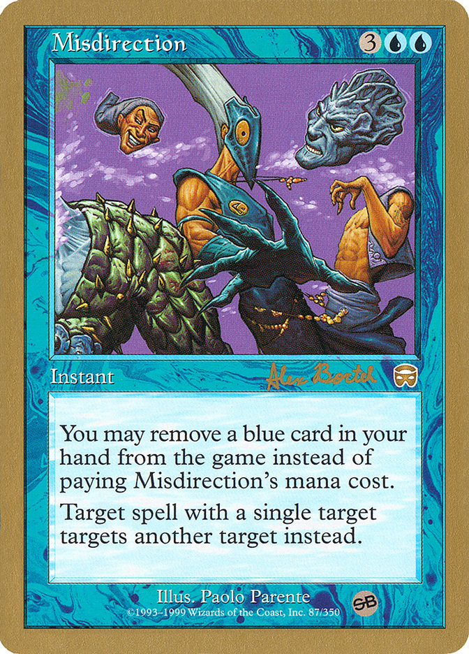 Misdirection (Alex Borteh) (SB) [World Championship Decks 2001] | The CG Realm