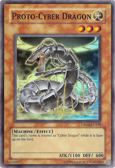 Proto-Cyber Dragon [DR04-EN130] Super Rare | The CG Realm