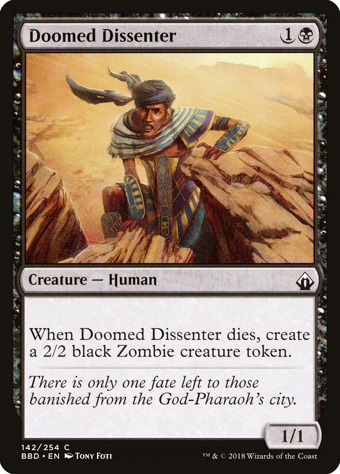 Doomed Dissenter [Battlebond] | The CG Realm
