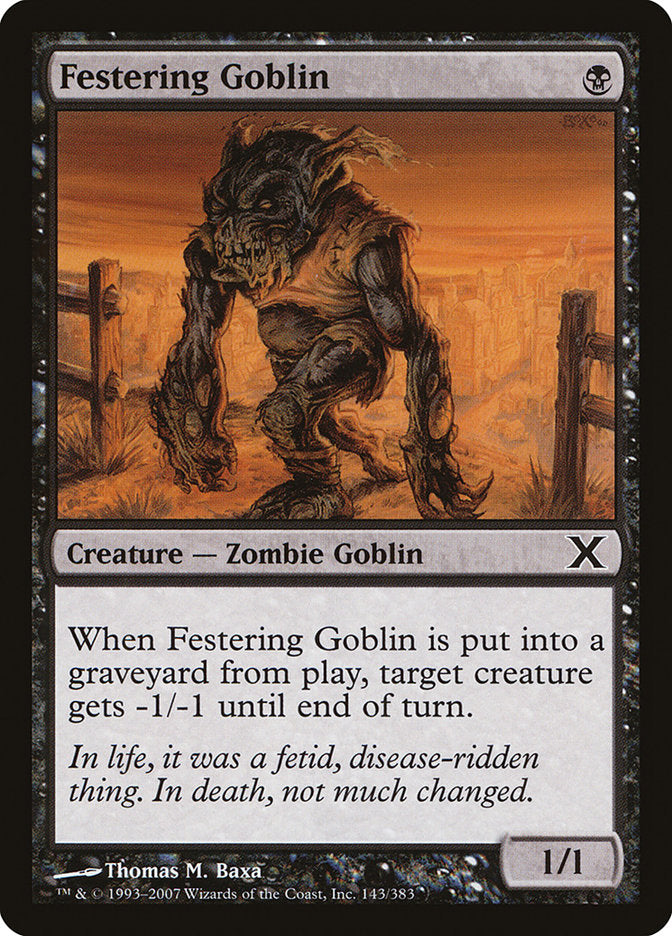 Festering Goblin [Tenth Edition] | The CG Realm