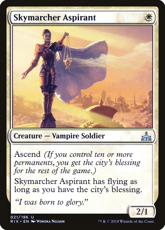 Skymarcher Aspirant [Rivals of Ixalan] | The CG Realm