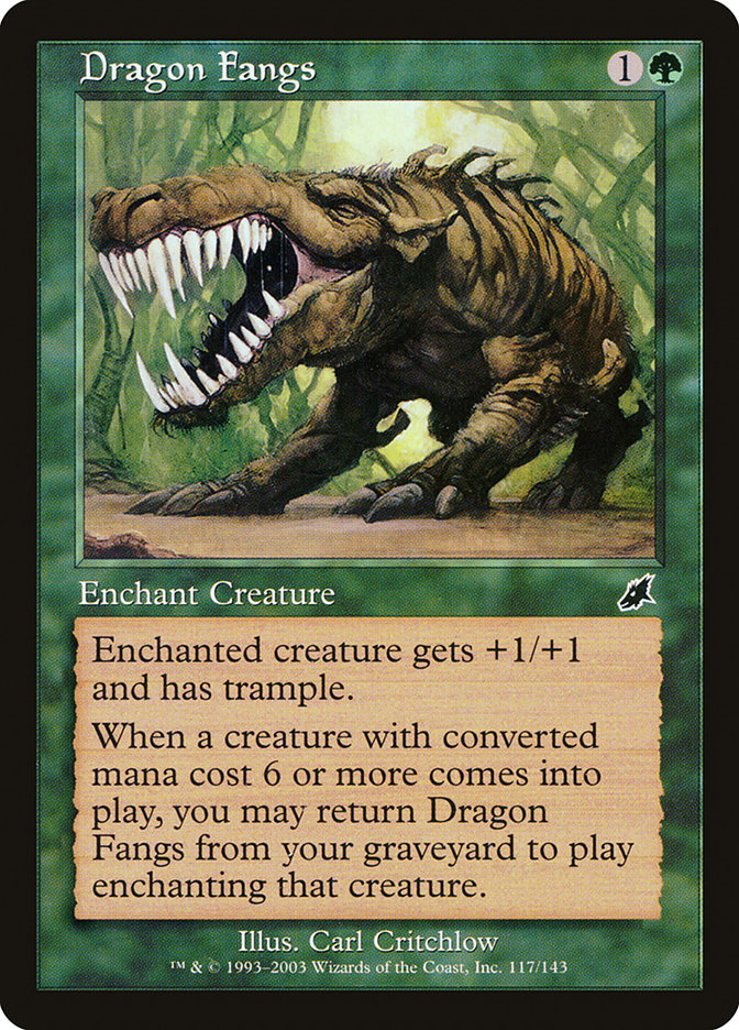 Dragon Fangs [Scourge] | The CG Realm