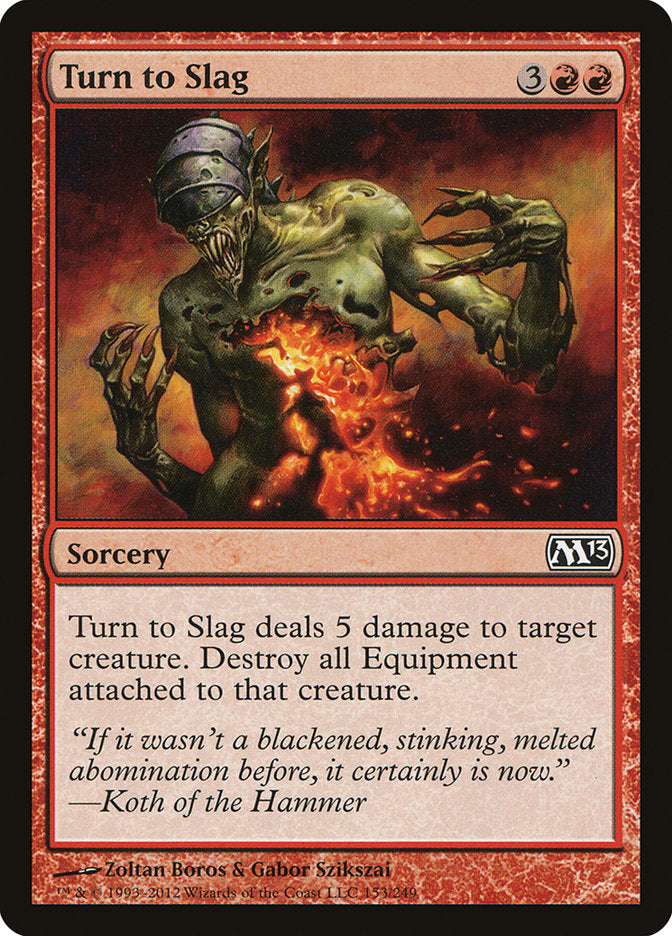 Turn to Slag [Magic 2013] | The CG Realm