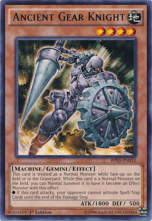 Ancient Gear Knight [BP03-EN033] Rare | The CG Realm