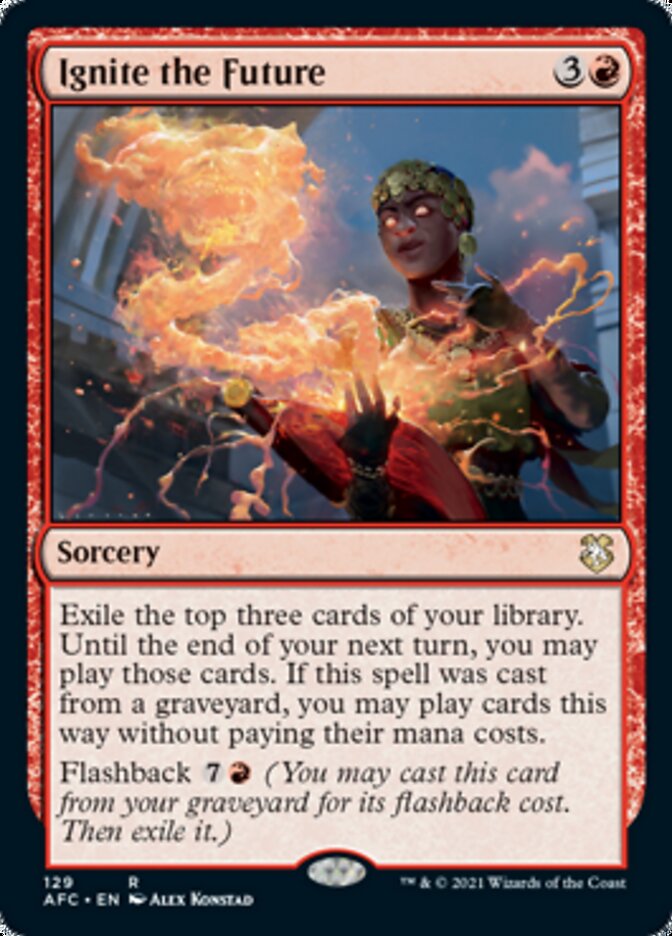 Ignite the Future [Dungeons & Dragons: Adventures in the Forgotten Realms Commander] | The CG Realm