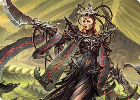 Testament Bearer Art Card [Phyrexia: All Will Be One Art Series] | The CG Realm