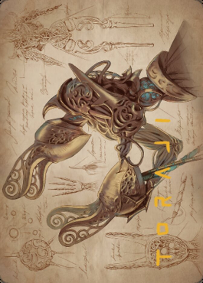 Self-Assembler Art Card (Gold-Stamped Signature) [The Brothers' War Art Series] | The CG Realm