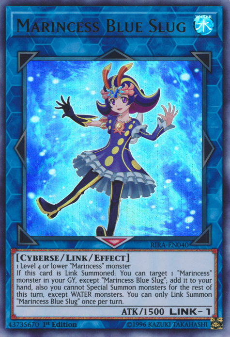 Marincess Blue Slug [RIRA-EN040] Ultra Rare | The CG Realm