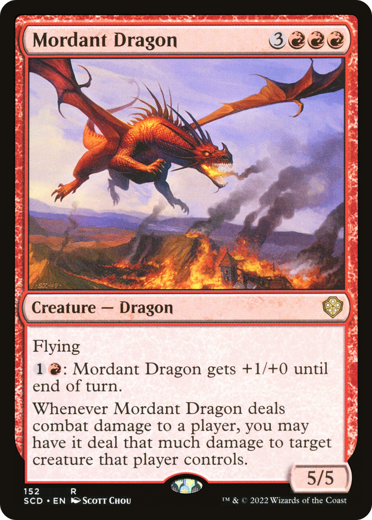 Mordant Dragon [Starter Commander Decks] | The CG Realm