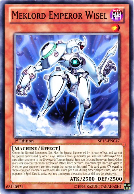 Meklord Emperor Wisel [SP13-EN047] Common | The CG Realm