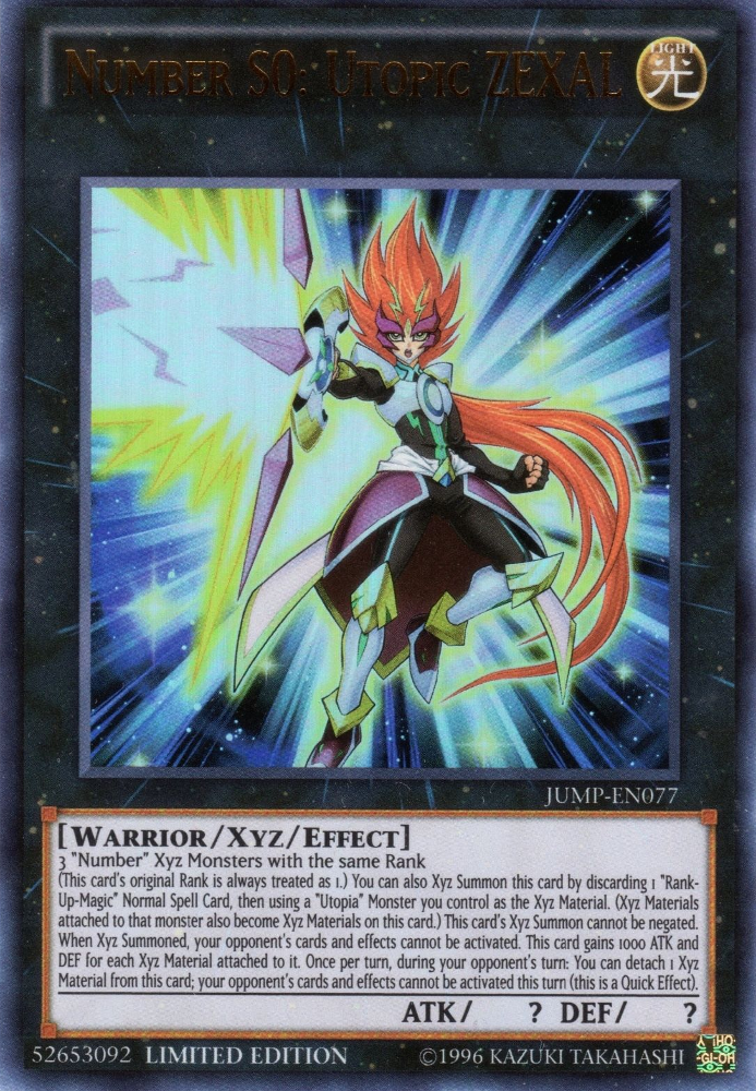 Number S0: Utopic ZEXAL [JUMP-EN077] Ultra Rare | The CG Realm