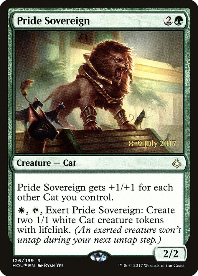 Pride Sovereign [Hour of Devastation Prerelease Promos] | The CG Realm