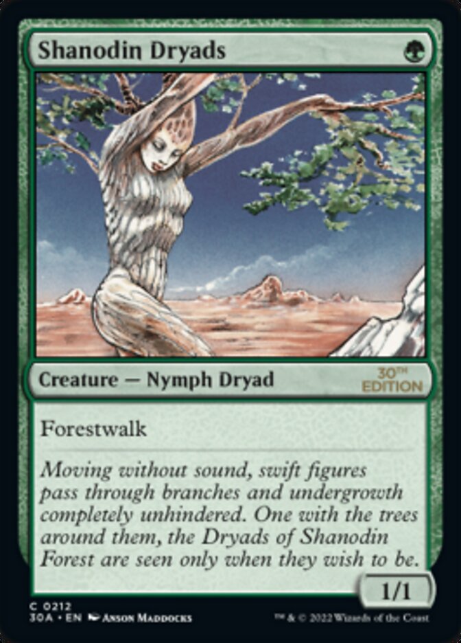 Shanodin Dryads [30th Anniversary Edition] | The CG Realm