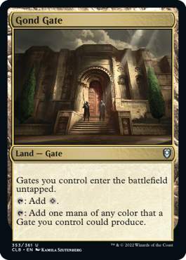 Gond Gate [Commander Legends: Battle for Baldur's Gate] | The CG Realm
