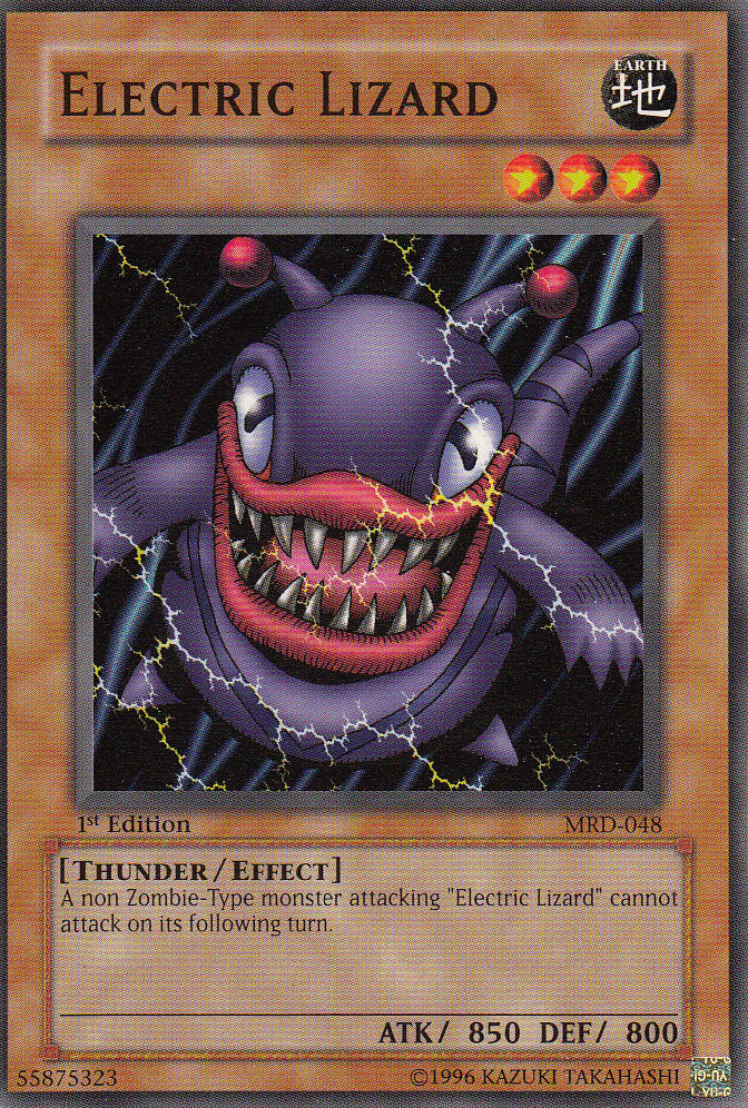 Electric Lizard [MRD-048] Common | The CG Realm