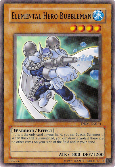 Elemental Hero Bubbleman [DR04-EN014] Common | The CG Realm