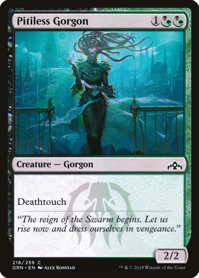 Pitiless Gorgon [Guilds of Ravnica] | The CG Realm