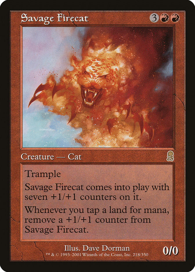 Savage Firecat [Odyssey] | The CG Realm