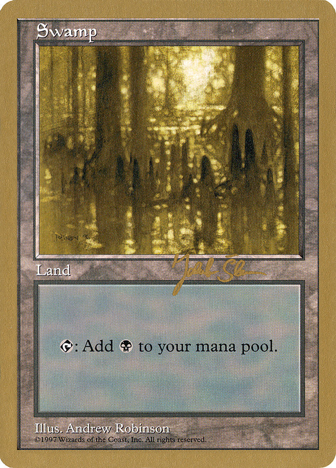 Swamp (js438) (Jakub Slemr) [World Championship Decks 1997] | The CG Realm