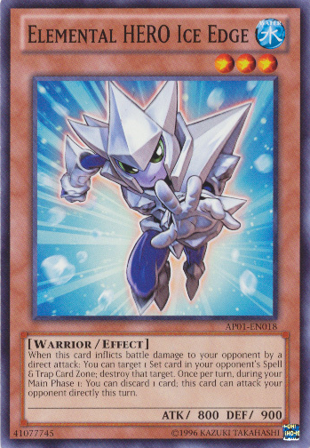 Elemental HERO Ice Edge [AP01-EN018] Common | The CG Realm
