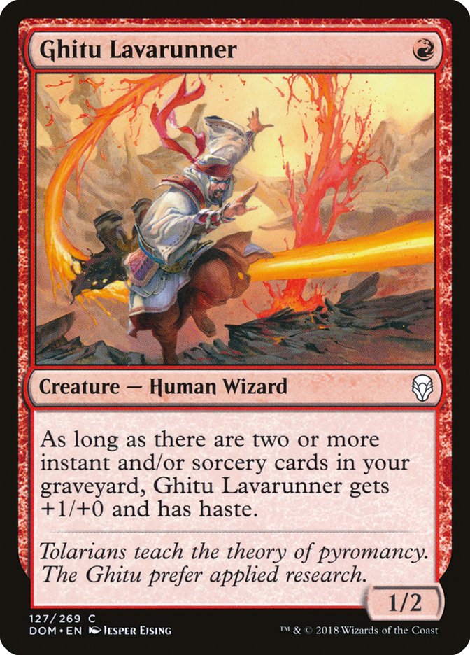 Ghitu Lavarunner [Dominaria] | The CG Realm