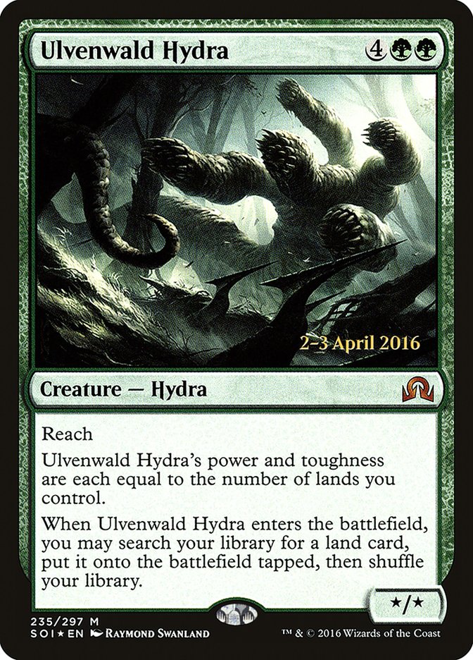 Ulvenwald Hydra [Shadows over Innistrad Prerelease Promos] | The CG Realm