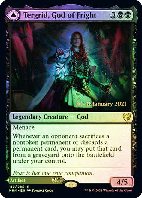 Tergrid, God of Fright (PRE-112) - Kaldheim Promos Foil
