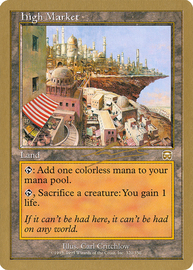 High Market (Nicolas Labarre) [World Championship Decks 2000] | The CG Realm