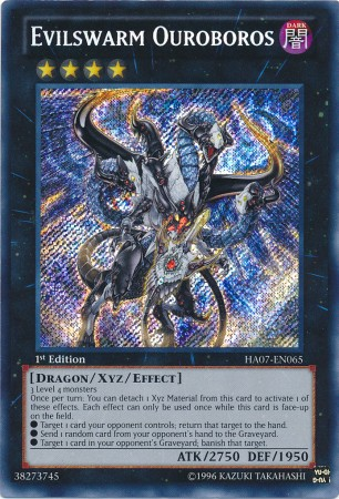Evilswarm Ouroboros [HA07-EN065] Secret Rare | The CG Realm
