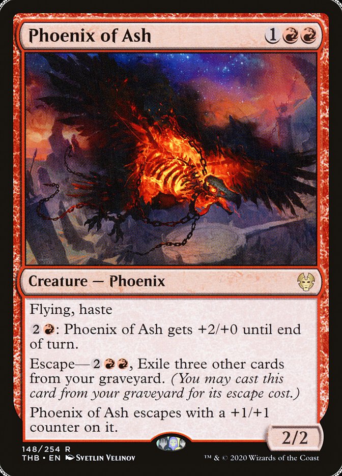 Phoenix of Ash [Theros Beyond Death] | The CG Realm