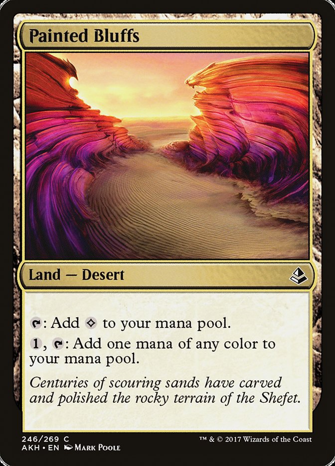Painted Bluffs [Amonkhet] | The CG Realm