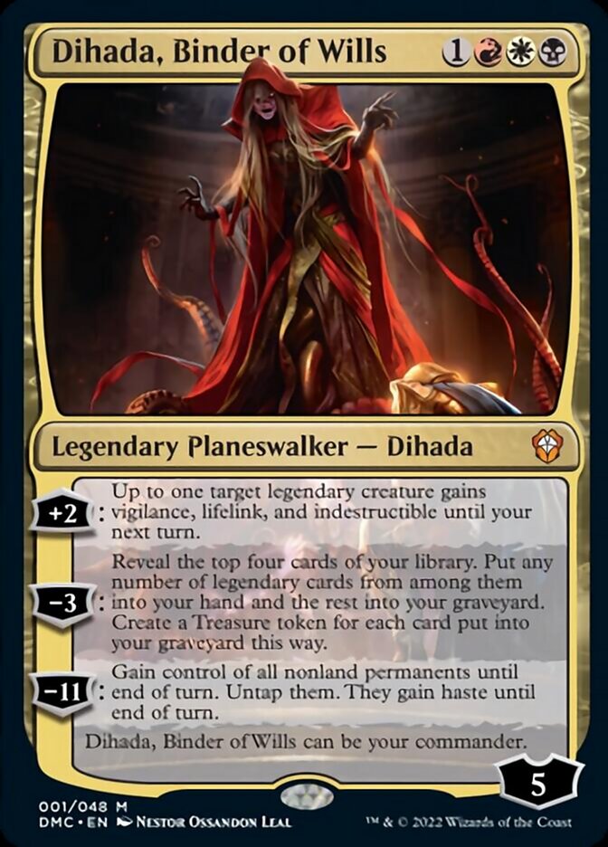 Dihada, Binder of Wills [Dominaria United Commander] | The CG Realm