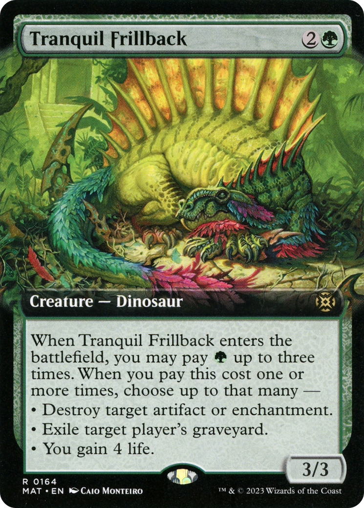 Tranquil Frillback (Extended Art) [March of the Machine: The Aftermath] | The CG Realm