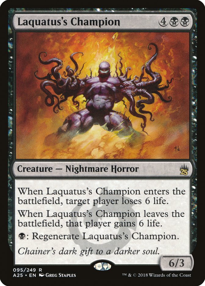 Laquatus's Champion [Masters 25] | The CG Realm